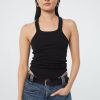 Tops The Line by K | Bruna Tank Top Black