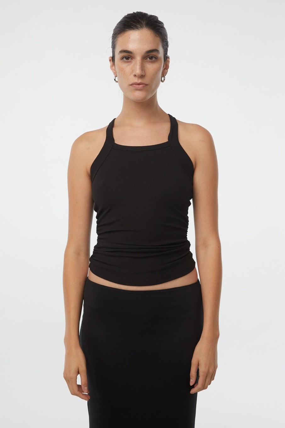 Tops The Line by K | Becks Tank Top Black