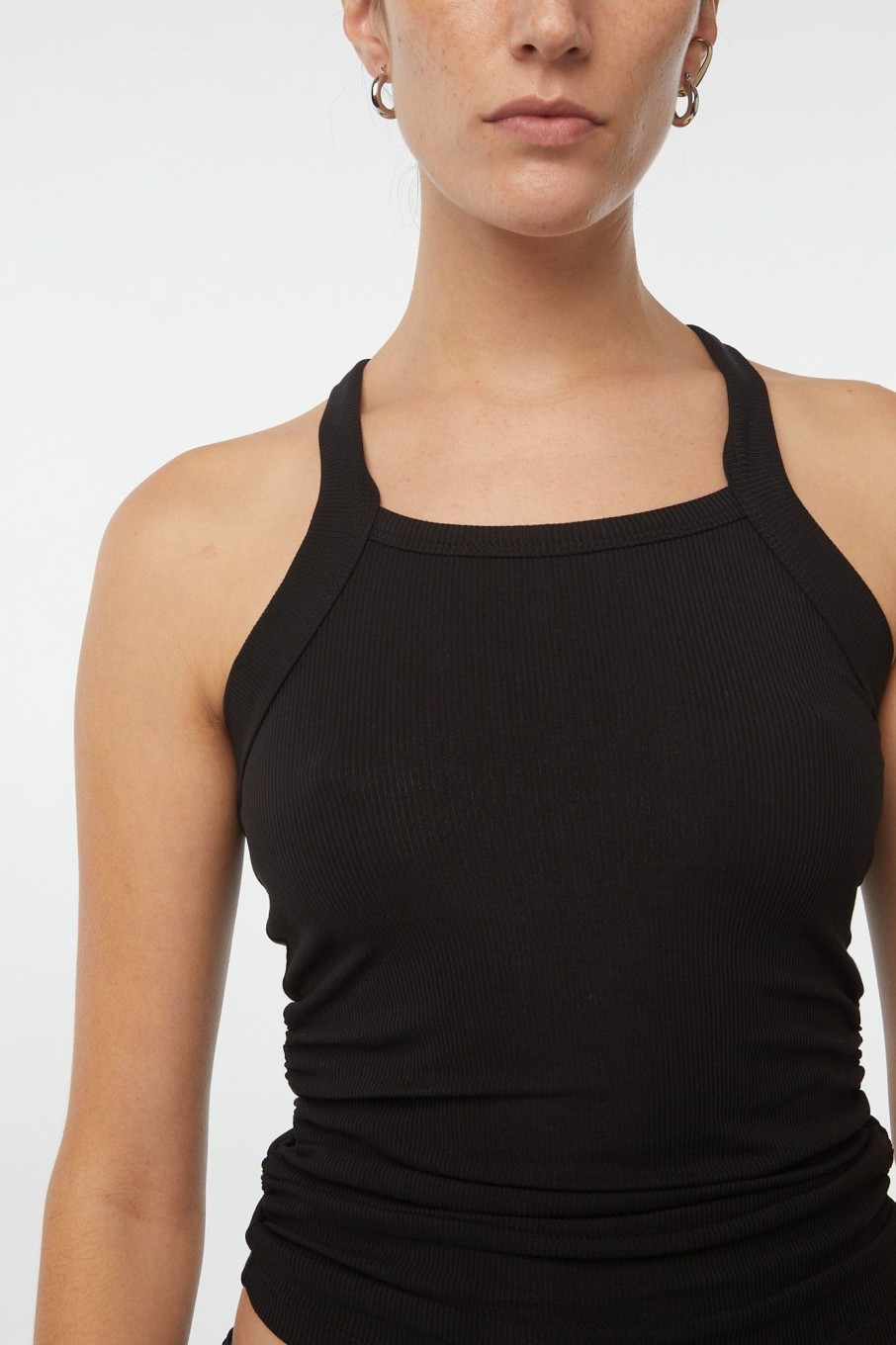 Tops The Line by K | Becks Tank Top Black