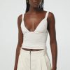 Tops The Line by K | Josephine Tank Top White