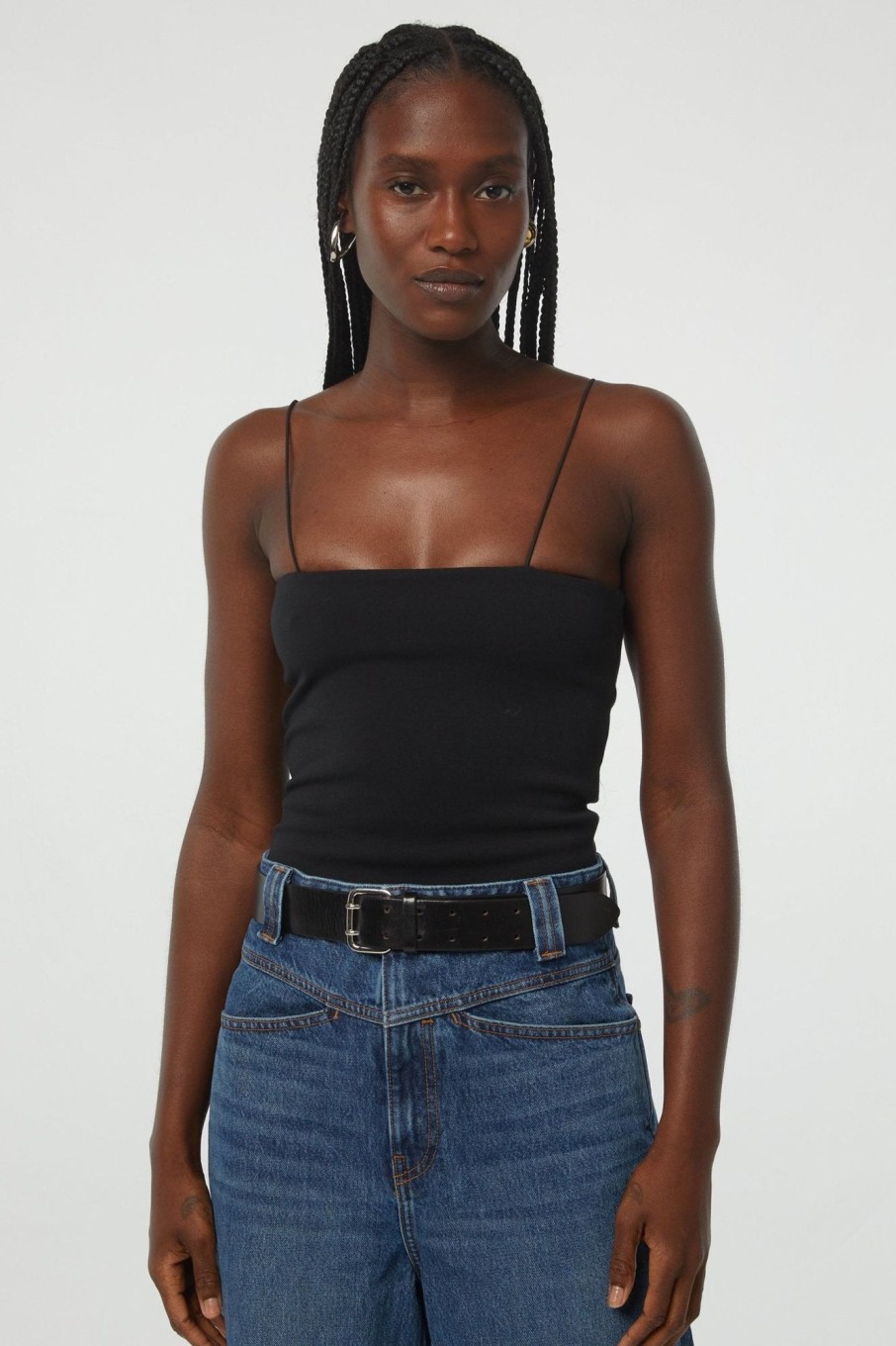 Tops The Line by K | Delfina Top Black