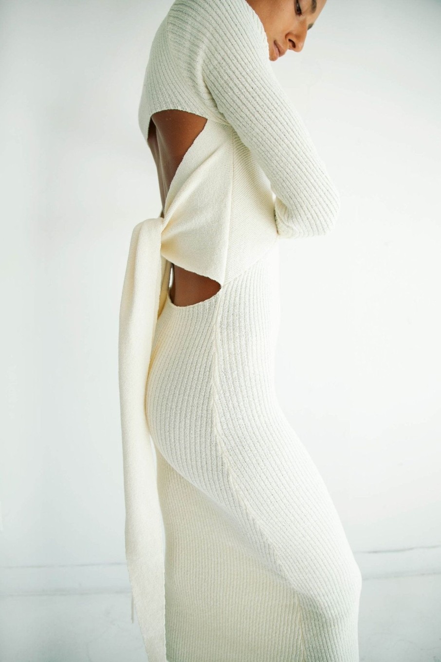 Dresses The Line by K | Kane Dress Ivory