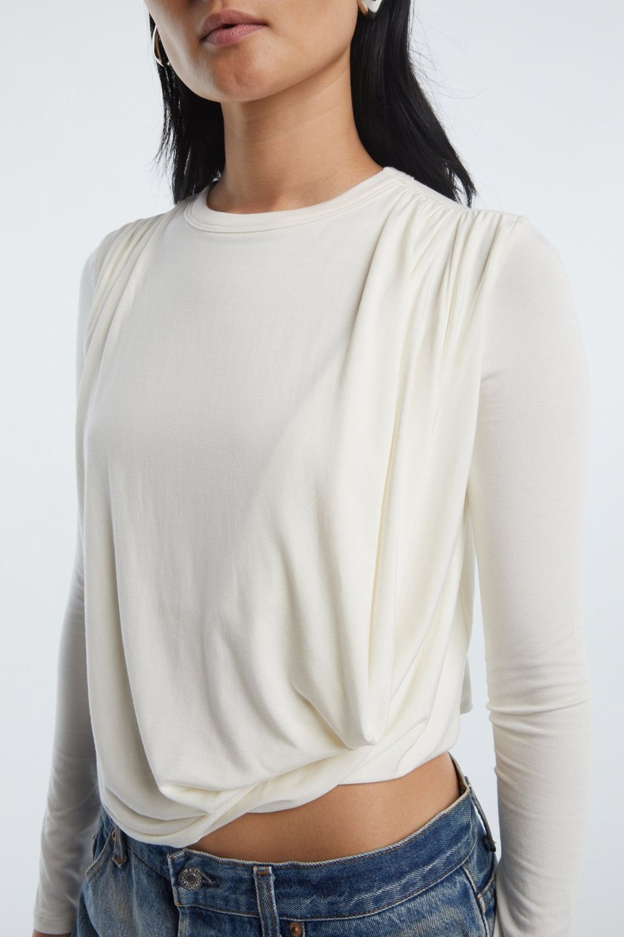 Tops The Line by K | Ophelia Top Vanilla