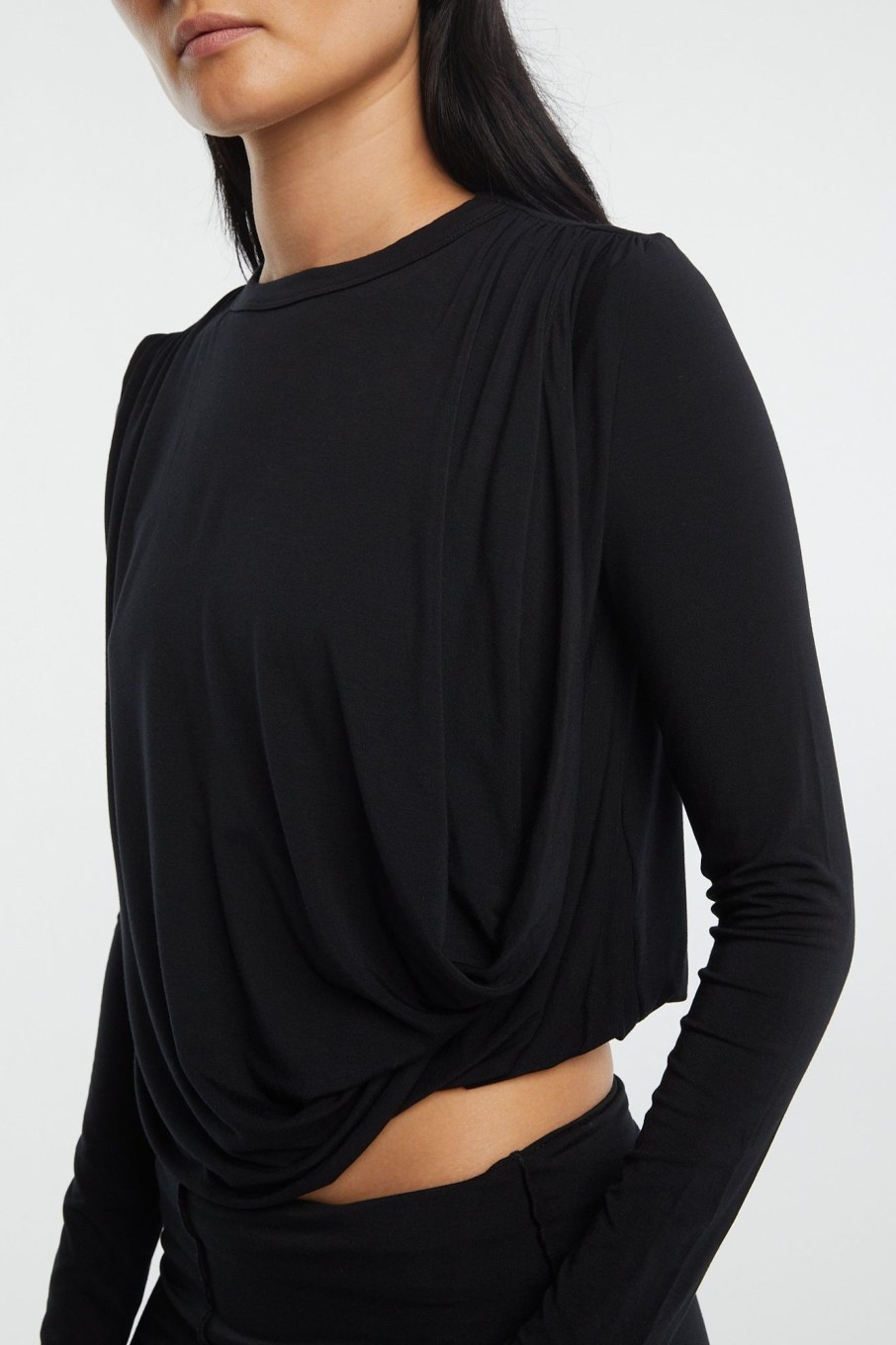 Tops The Line by K | Ophelia Top Black