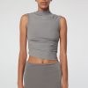 Tops The Line by K | Selma Tank Top Slate Grey