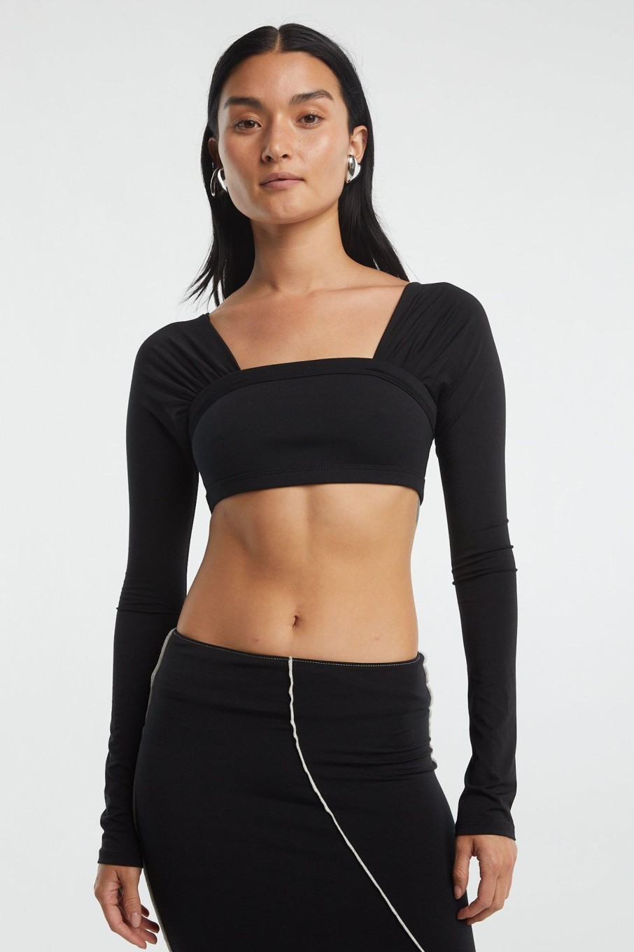 Tops The Line by K | Miro Top Black