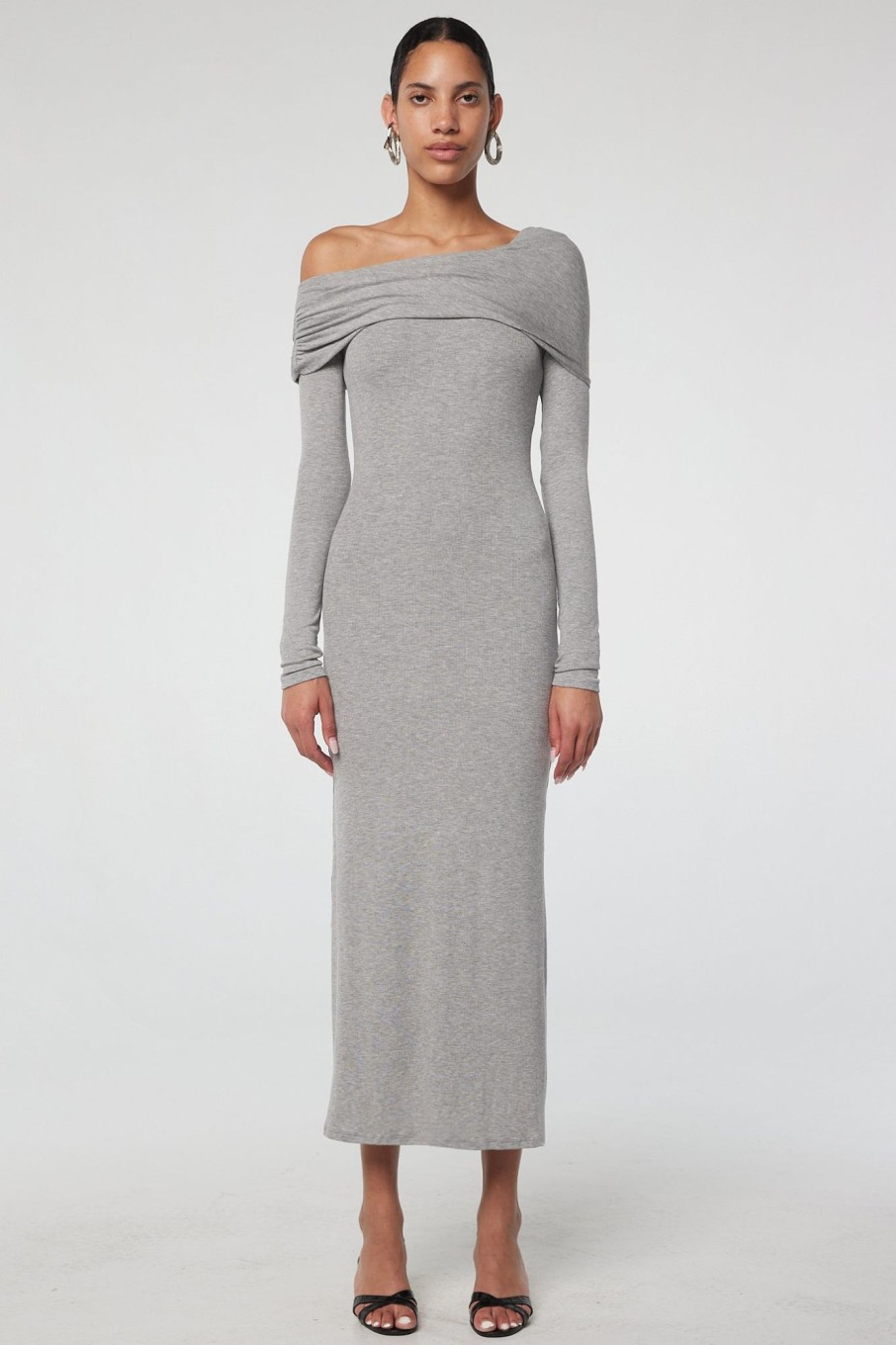 Dresses The Line by K | Maisie Dress Heather Grey