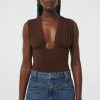 Bodysuits & Jumpsuits The Line by K | Mio Bodysuit Chocolate