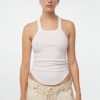 Tops The Line by K | Bruna Tank Top White