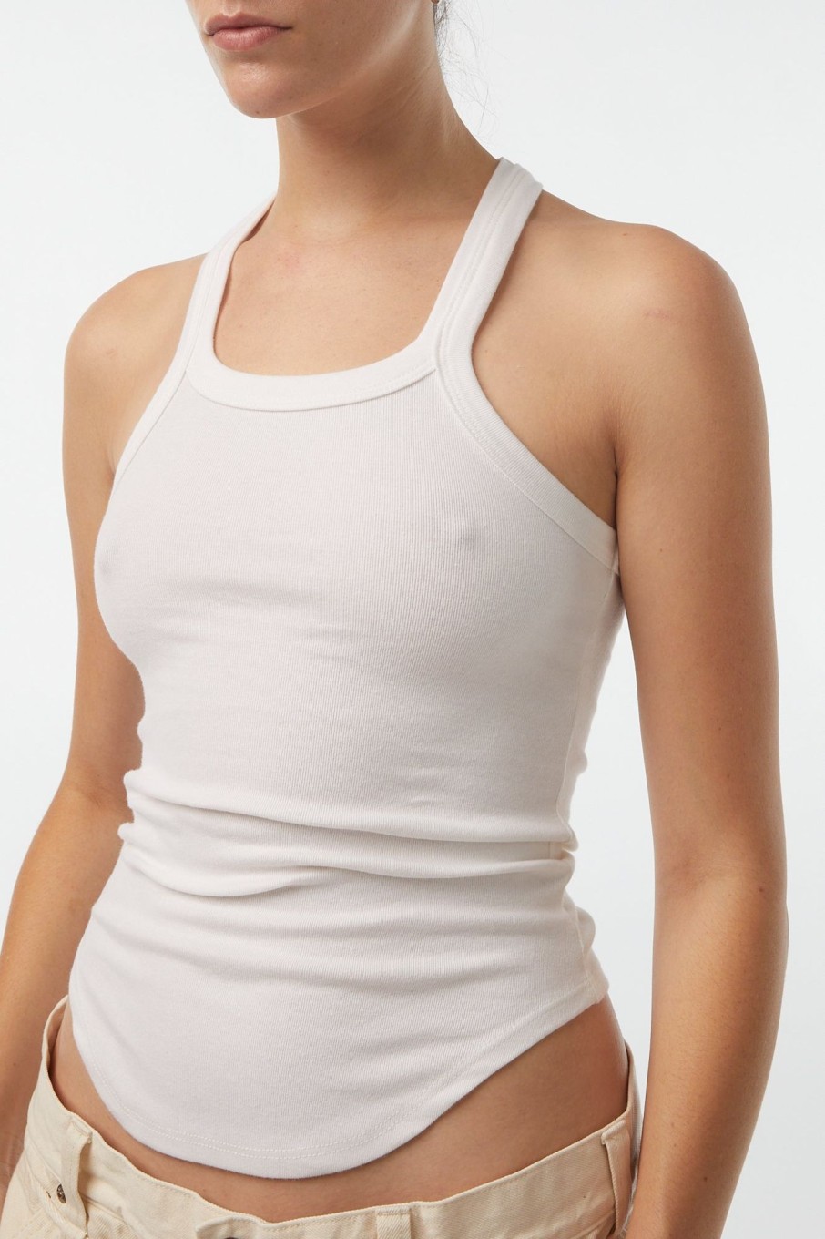 Tops The Line by K | Bruna Tank Top White