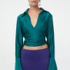 Tops The Line by K | Jett Top Marine Green