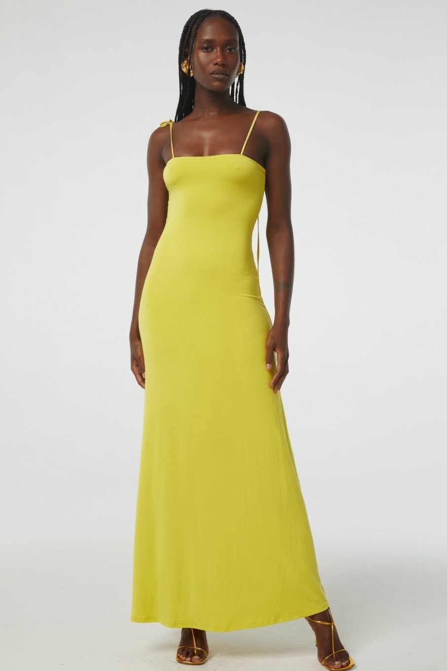 Dresses The Line by K | Sarai Dress Electric Yellow