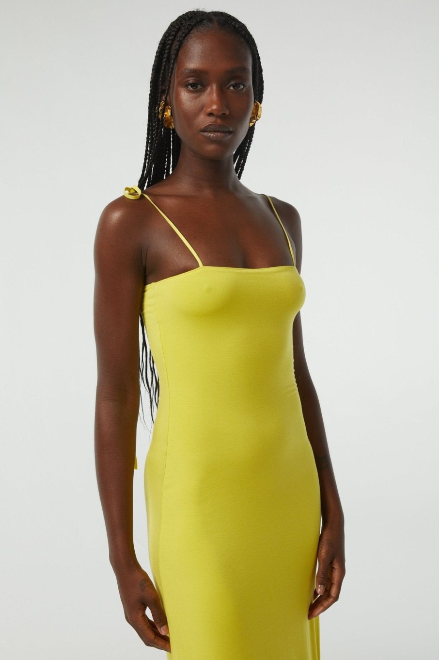 Dresses The Line by K | Sarai Dress Electric Yellow