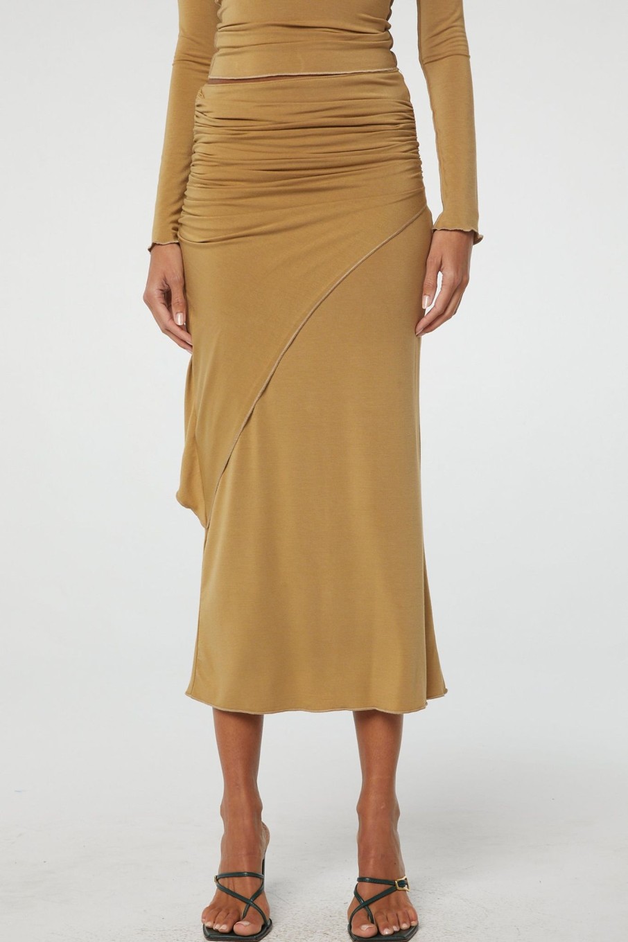 Bottoms The Line by K | Anita Skirt Camel