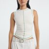 Tops The Line by K | Martine Tank Top Vanilla