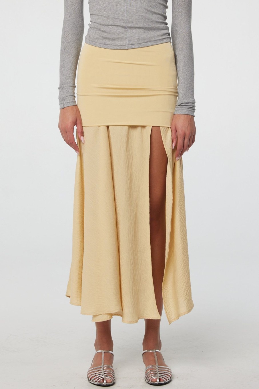 Bottoms The Line by K | Mari Skirt Buttercream