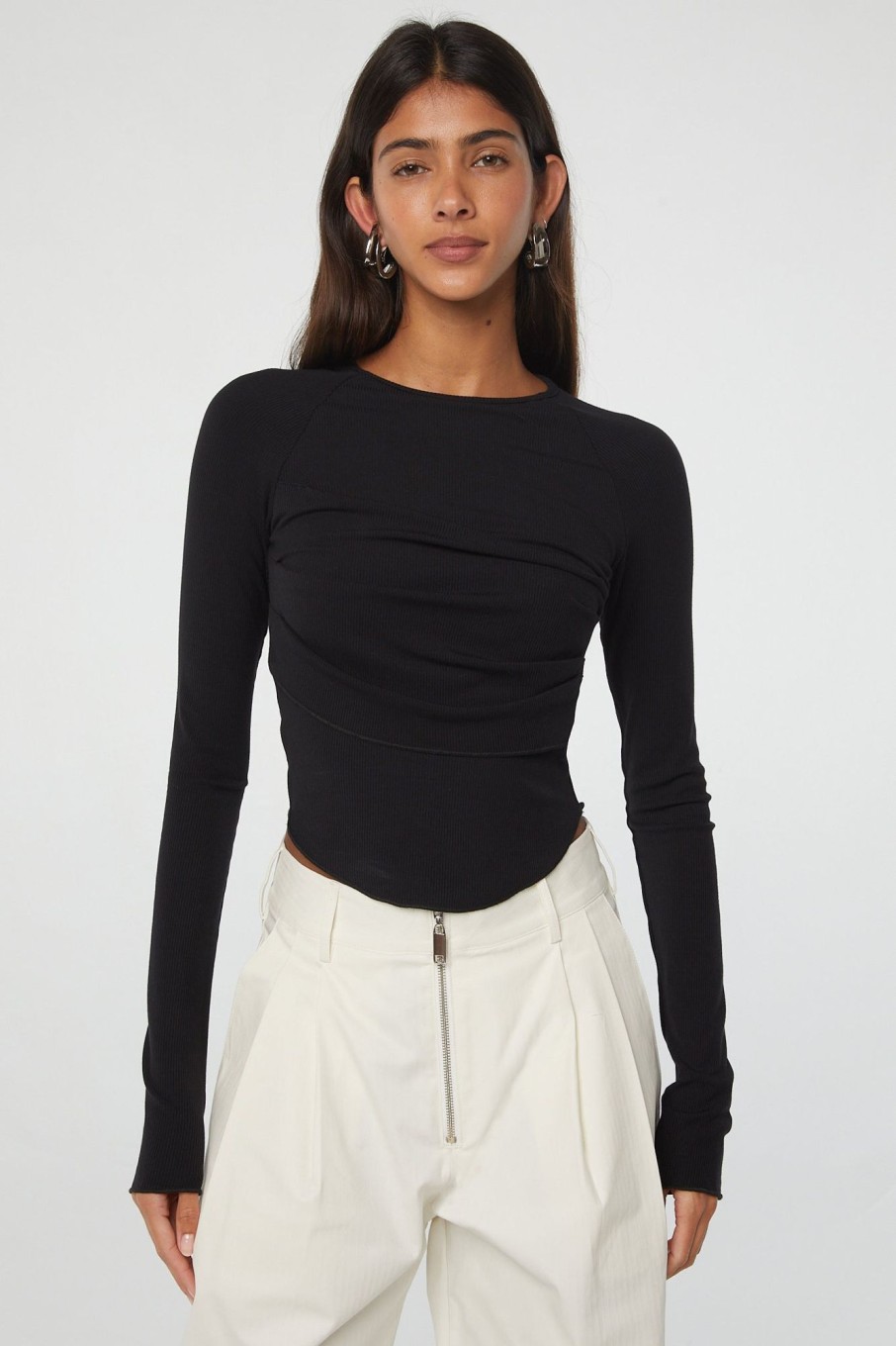 Tops The Line by K | Cathal Top Black