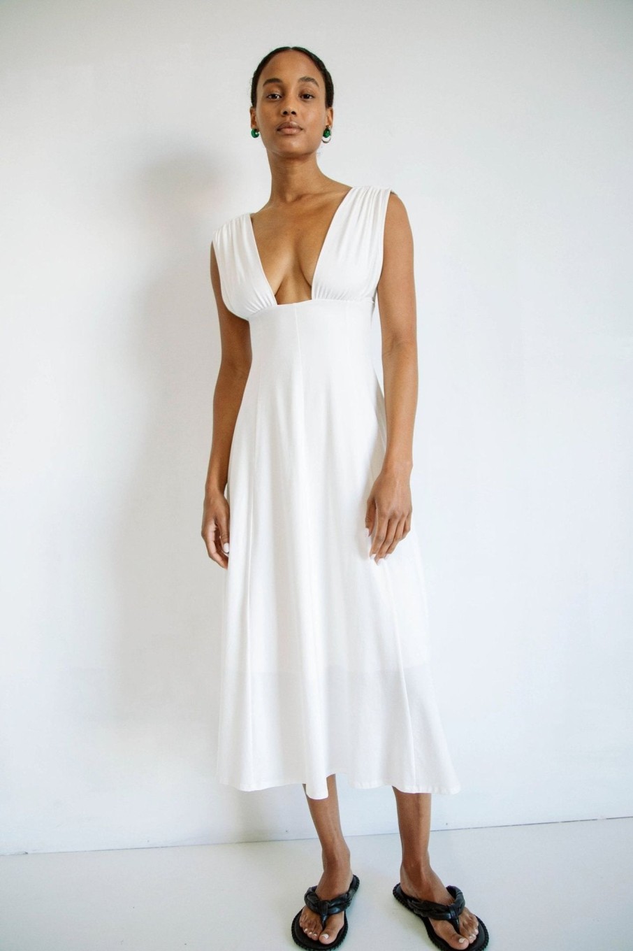 Dresses The Line by K | Elva Dress Off-White