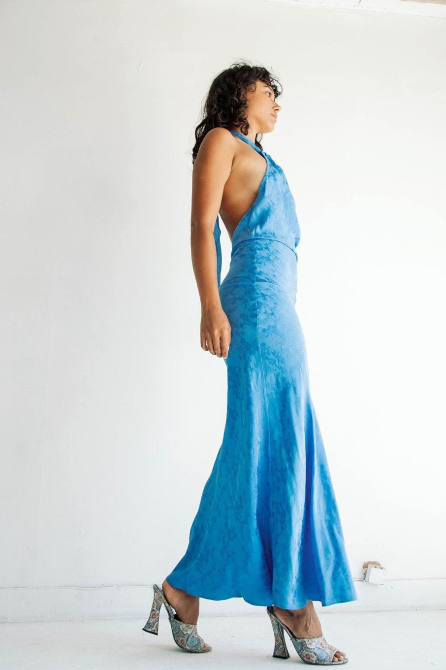 Dresses The Line by K | Belle Dress Cerulean Blue