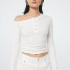 Tops The Line by K | Harley Top White