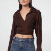 Tops The Line by K | Jett Top Chocolate