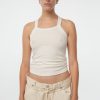 Tops The Line by K | Becks Tank Top White