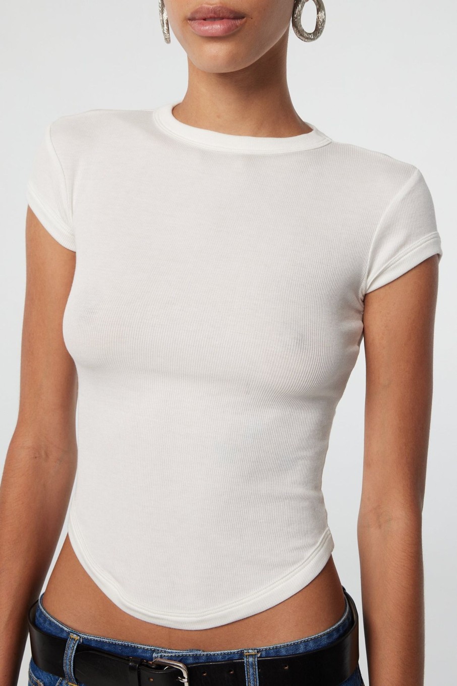 Tops The Line by K | Lavi T-Shirt White