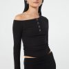 Tops The Line by K | Harley Top Black