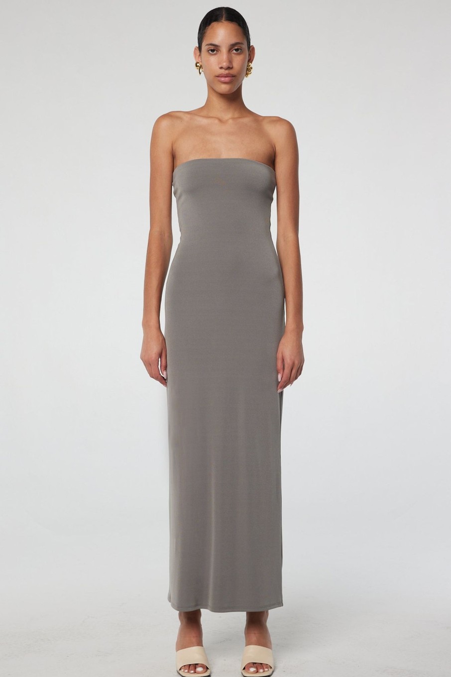 Dresses The Line by K | Jace Dress Slate Grey