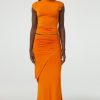 Bottoms The Line by K | Anita Skirt Tangerine