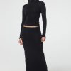 Bottoms The Line by K | Vana Skirt Black