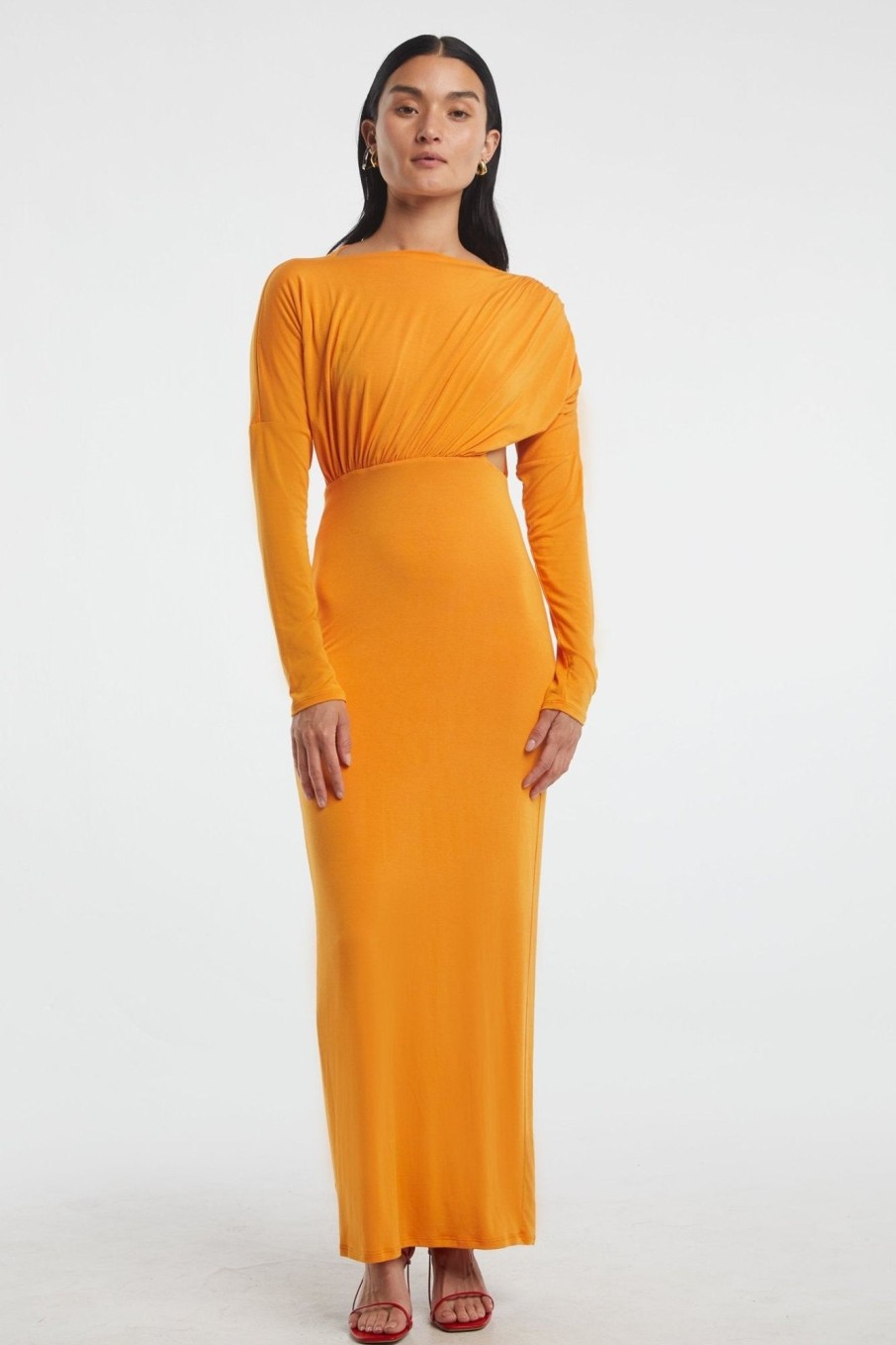 Dresses The Line by K | Pascal Dress Tangerine