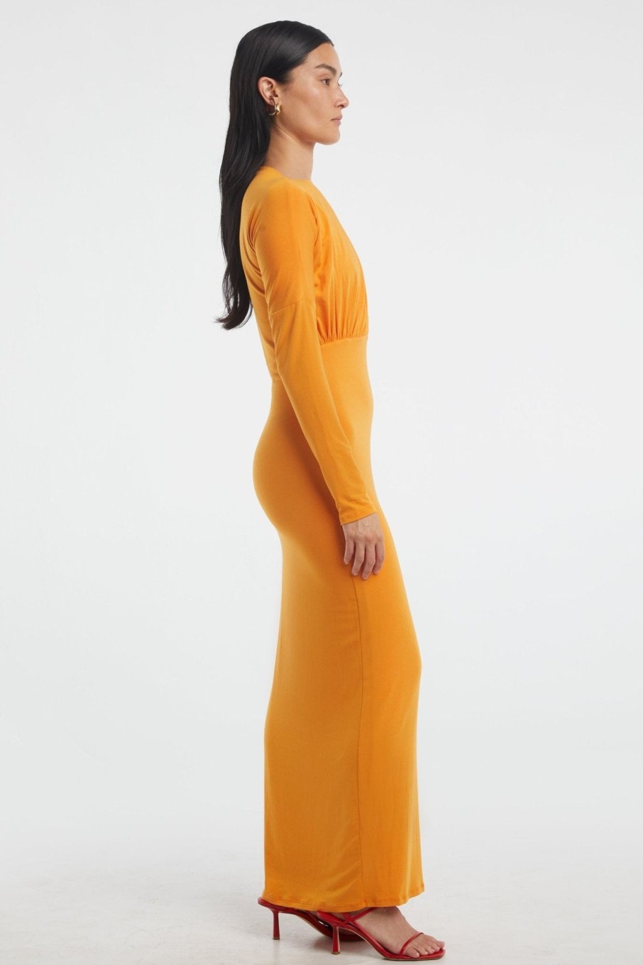 Dresses The Line by K | Pascal Dress Tangerine