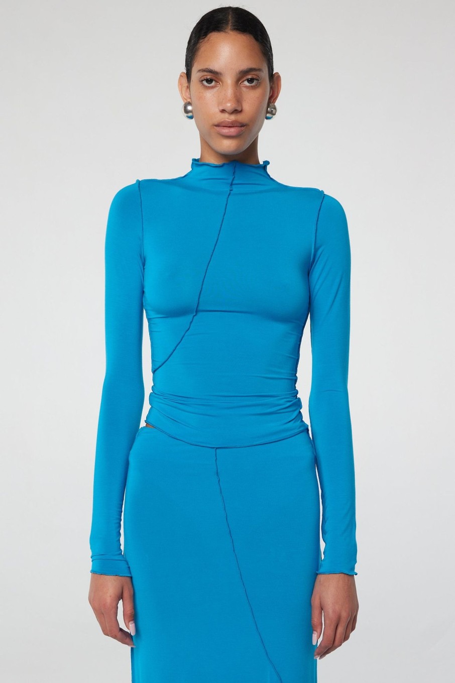 Tops The Line by K | Zane Top Electric Turquoise