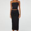 Bottoms The Line by K | Janae Skirt Black