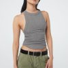 Tops The Line by K | Ximeno Tank Top Heather Grey