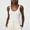 Bodysuits & Jumpsuits The Line by K | Sora Bodysuit White