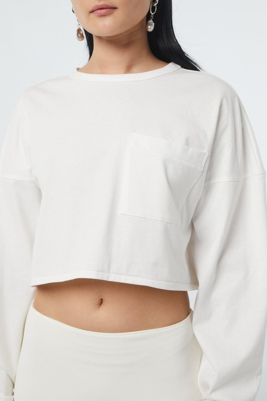 Tops The Line by K | Lowena T-Shirt White