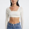 Tops The Line by K | Miro Top White