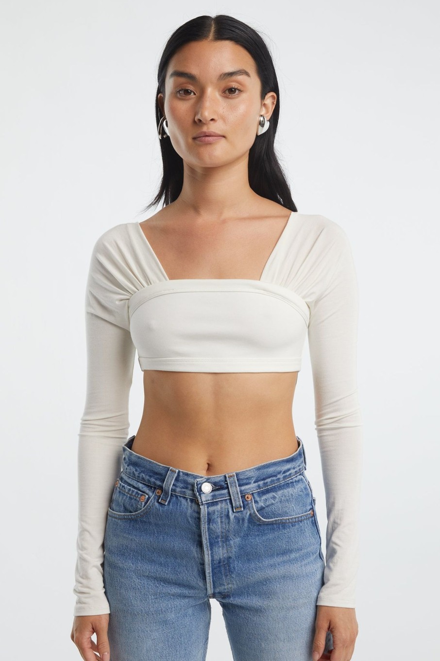 Tops The Line by K | Miro Top White