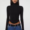 Tops The Line by K | Mads Turtleneck Top Black