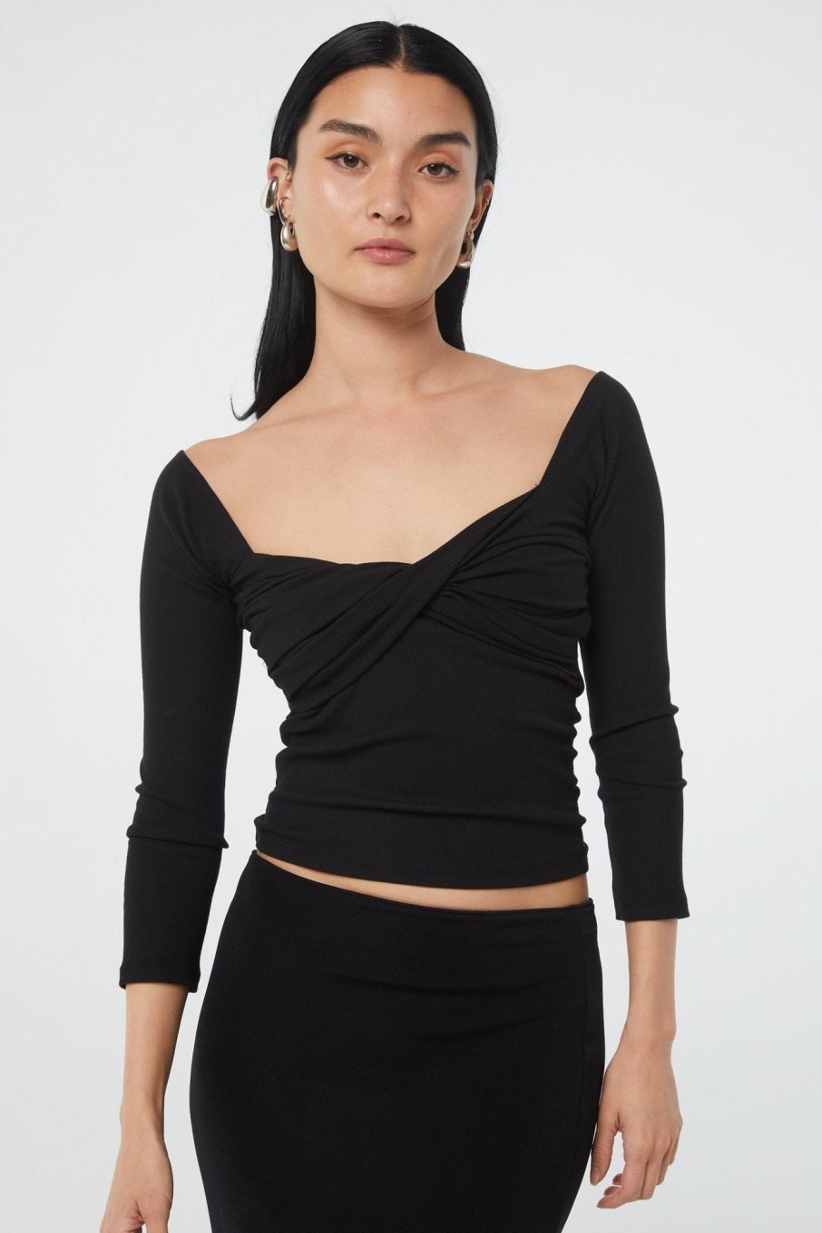 Tops The Line by K | Stevie Top Black