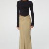 Bottoms The Line by K | Cleo Skirt Khaki