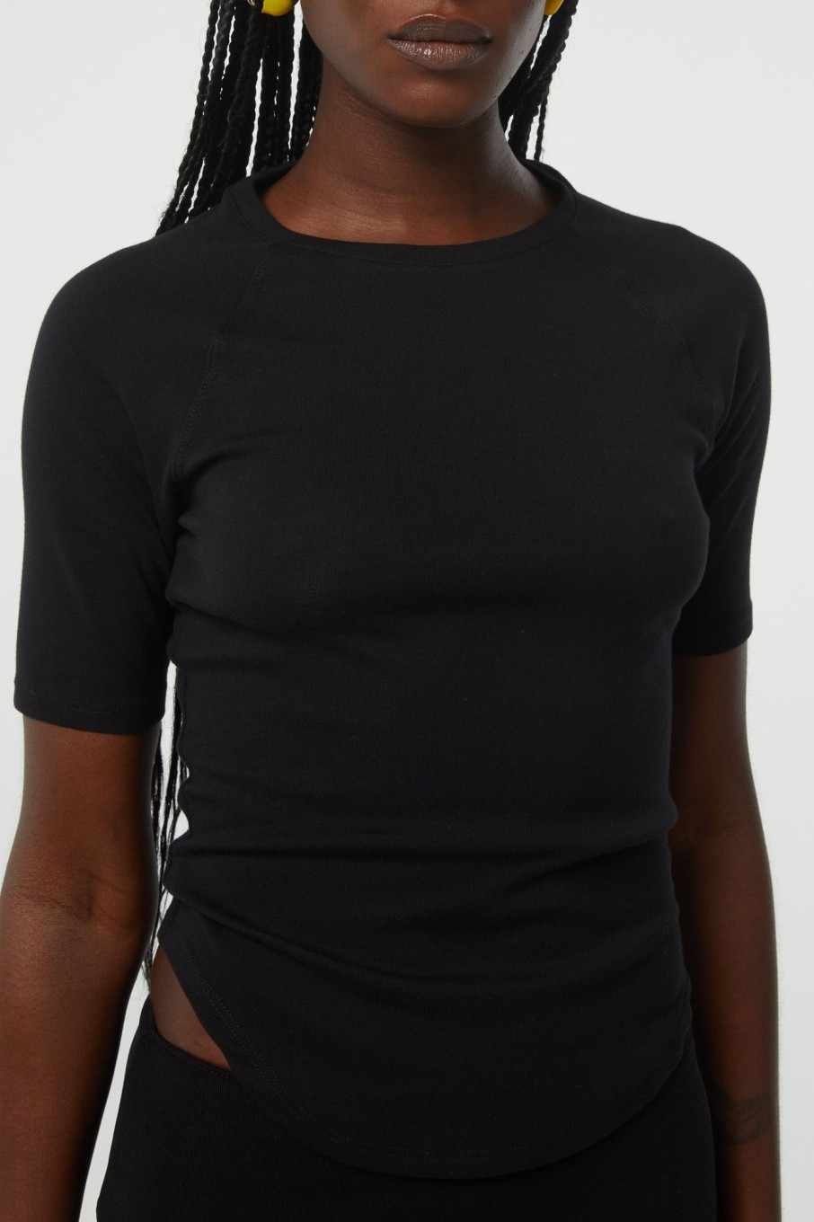 Tops The Line by K | Terzo T-Shirt Black