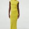 Bottoms The Line by K | Vana Skirt Electric Yellow