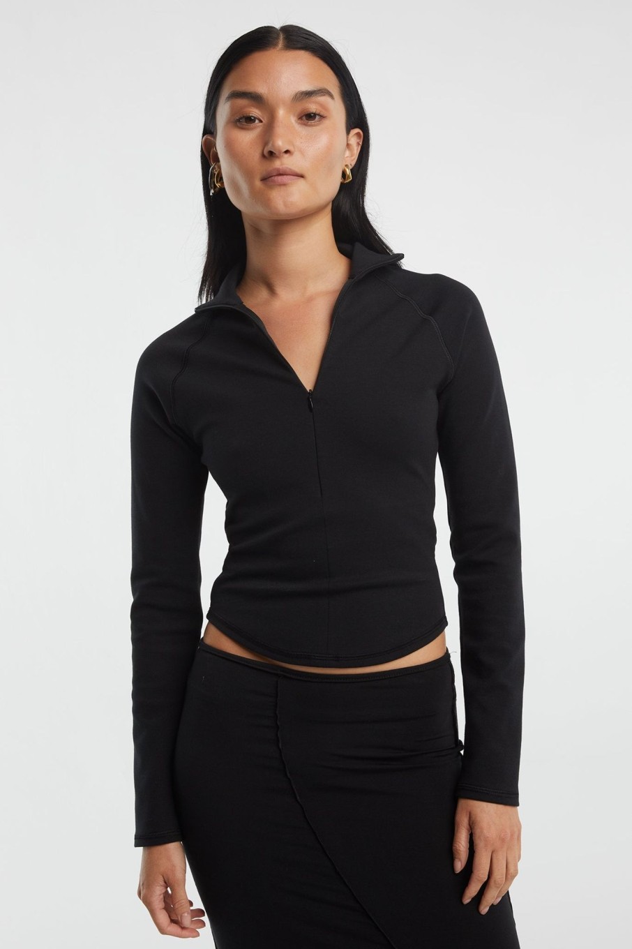 Tops The Line by K | Fion Top Black