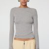 Tops The Line by K | Smythson Top Heather Grey