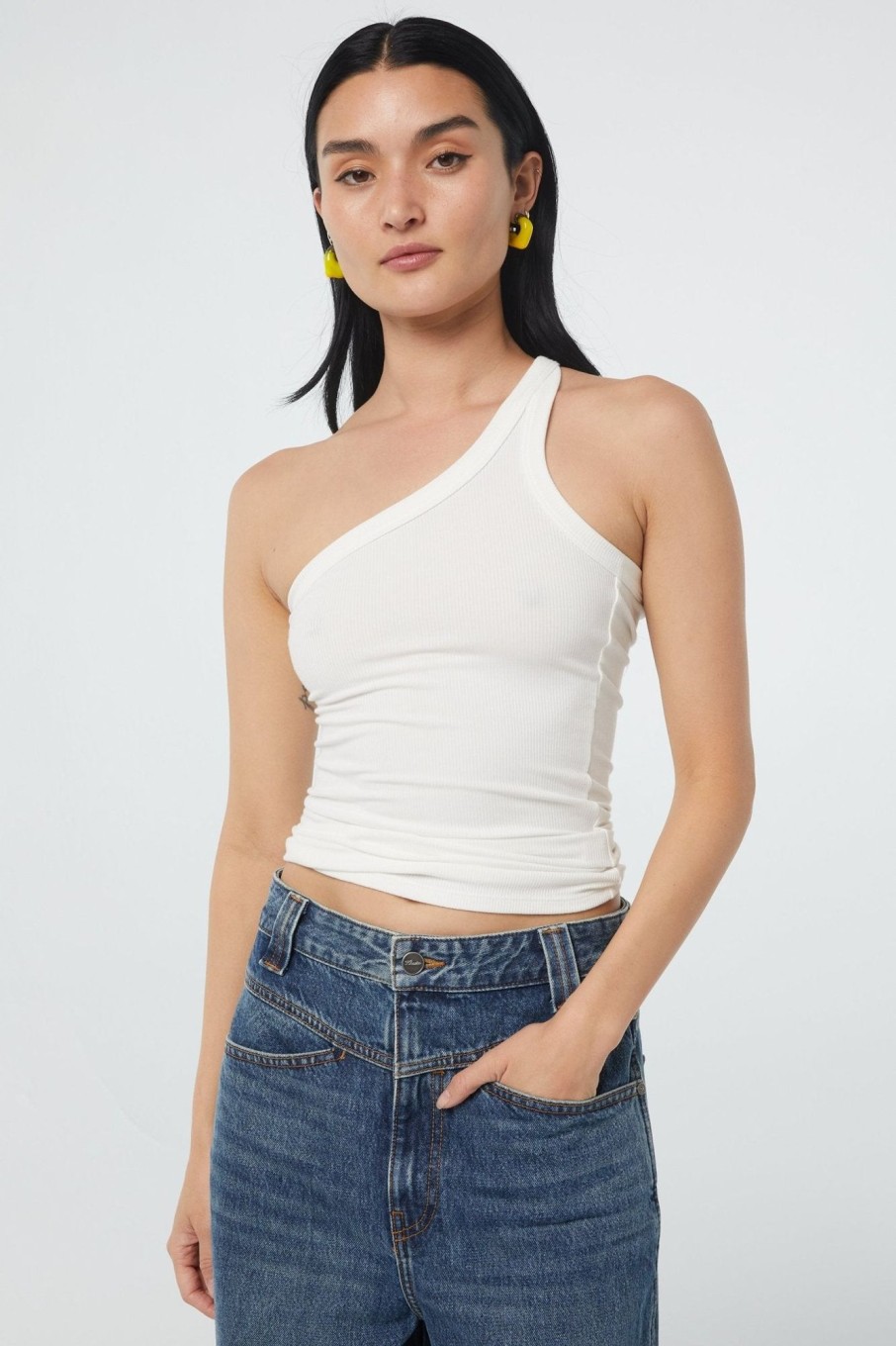 Tops The Line by K | Driss Tank Top White