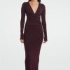 Dresses The Line by K | Calli Dress Oxblood