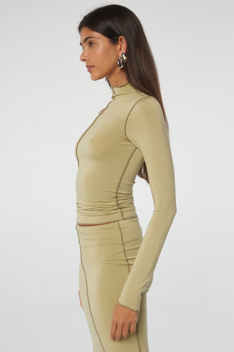 Tops The Line by K | Zane Top Khaki